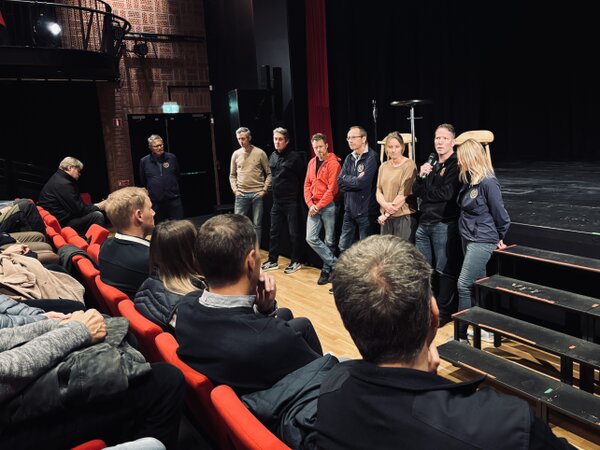 Vi blickar framåt efter branden